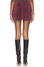 view 4 of 6 Suede Skirt in Wine O'clock