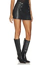 view 2 of 6 Faux Leather Skirt in Night Moves