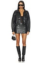 view 6 of 6 Faux Leather Skirt in Night Moves