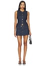 view 5 of 6 Denim Pleated Skirt in Out And About