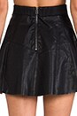 view 6 of 6 Faux Leather Skirt in Pussy Cat