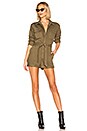 view 1 of 3 Long Sleeve Romper in Sticks And Stones
