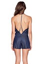 view 3 of 4 Romper in The Denim Slutty