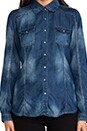 view 4 of 5 Denim Shirt in Libertine