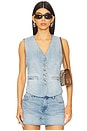 view 1 of 4 Denim Vest in Head To Head