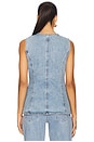 view 3 of 4 Denim Vest in Summer Vibe