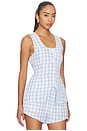 view 2 of 5 Gingham Sleeveless Top in Beach Picnic