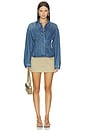 view 4 of 4 Denim Shirt in Off The Hook