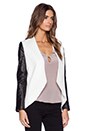 view 2 of 3 Jacket in White & Black