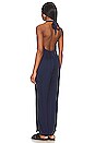 view 3 of 3 Low Back Halter Jumpsuit in Soft Indigo