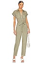 view 1 of 4 Patch Pocket Jumpsuit in Sea Sage