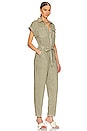 view 2 of 4 Patch Pocket Jumpsuit in Sea Sage