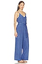 view 2 of 3 Smocked Back Jumpsuit in Spring Navy