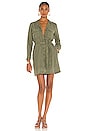 view 1 of 3 Utility Shirt Dress in Basil