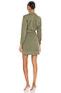 view 3 of 3 Utility Shirt Dress in Basil