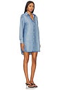 view 2 of 3 Paisley Pullover Shirt Dress in Vintage Horizon Wash