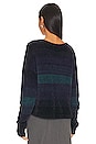 view 3 of 4 Slouchy Sweater in Midnight Navy Ombre