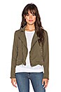 view 1 of 5 Moto Jacket in Amazon Moss
