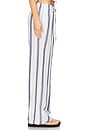 view 3 of 6 Easy Wide Leg Pant in Coastal Ombre Stripe