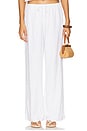 view 1 of 6 Wide Leg Pant in White