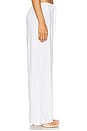 view 3 of 6 Wide Leg Pant in White