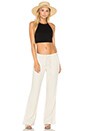 view 4 of 4 Easy Pocket Wide Leg Pant in Chai
