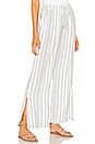 view 2 of 4 Side Slit Wide Leg Pant in Soft Olive