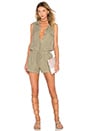 view 1 of 3 Utility Romper in Jungle Moss