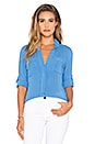 view 1 of 5 CHEMISE OUVERTE AU DOS in Periwinkle Blue