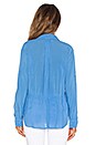 view 3 of 5 CHEMISE OUVERTE AU DOS in Periwinkle Blue