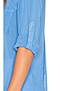 view 4 of 5 CHEMISE OUVERTE AU DOS in Periwinkle Blue