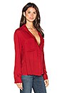 view 2 of 6 CHEMISE OUVERTE AU DOS in Red Brick