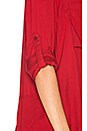 view 5 of 6 CHEMISE OUVERTE AU DOS in Red Brick