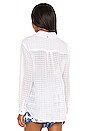 view 3 of 4 Shadow Check Relaxed Button Down in White
