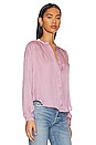 view 2 of 4 Smocked Button Down Top in Icy Orchid