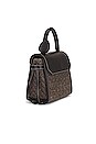 view 3 of 5 Cari Mini Quilted Satchel in Nero Black