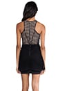 view 4 of 6 Gridlocked Dress en Black/Nude in Black & Nude