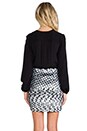 view 4 of 7 Wild Side Dress in Multi/Black in Multi & Black