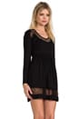 view 3 of 6 x REVOLVE Long Sleeve Insight Dress in Black