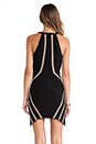view 3 of 5 Ida Dress in Black & Nude