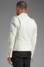 view 4 of 7 Leather Jacket 5 in Smoke White