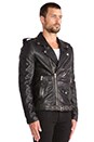 view 3 of 4 Leather Jacket 5 in Black