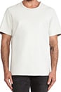 view 4 of 4 Leather T-Shirt 12 in Dust White