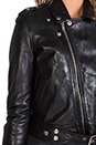 view 6 of 7 Blouson en cuir 1 in Black