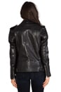 view 4 of 7 Blouson en cuir 8 in Black