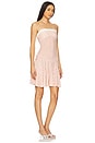 view 2 of 4 Claro Dress in Tangerine Stripe