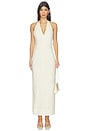 view 1 of 3 ROBE MAXI HELIA in Butter