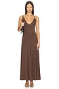 view 1 of 3 Rumi Slip Dress in Brown