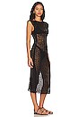 view 2 of 3 Wisteria Knit Maxi Dress in Black