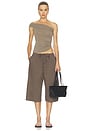 view 5 of 6 Breezy Short in Brown